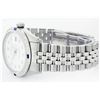 Image 8 : Rolex Stainless Steel Diamond And Sapphire DateJust Men's Watch