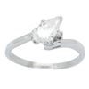 Image 4 : 0.58 ctw Diamond Ring - 14KT White Gold