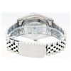 Image 2 : Rolex Stainless Steel Diamond And Sapphire DateJust Men's Watch