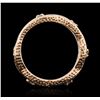 Image 3 : 14KT Rose Gold 0.25 ctw Diamond Ring