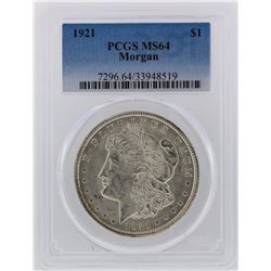 1921 PCGS MS64 Morgan Silver Dollar