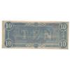 Image 2 : 1864 $10 Confederate States of America Bank Note