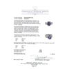 Image 4 : 4.36 ctw Tanzanite and Diamond Ring - 14KT White Gold