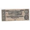 Image 1 : 1864 $10 Confederate States of America Bank Note