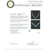 Image 3 : 14KT White Gold 15.40 ctw Tanzanite and Diamond Necklace