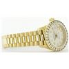 Image 2 : Rolex 18K Gold President 2.00 ctw Diamond Ladies Watch