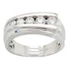 Image 1 : 1.00 ctw Mens Diamond Ring - 14KT White Gold