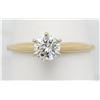 Image 5 : 0.40 ctw Diamond Ring - 14KT Yellow Gold