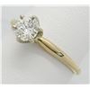 Image 6 : 0.40 ctw Diamond Ring - 14KT Yellow Gold