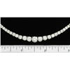 Image 5 : 10.28 ctw Diamond Necklace - Platinum