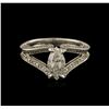Image 2 : 1.34 ctw Diamond Ring - 18KT White Gold