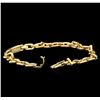 Image 3 : Ralph Lauren 0.20 ctw Diamond Necklace - 18KT Yellow Gold