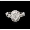 Image 2 : 1.20 ctw Diamond Ring - 14KT White Gold
