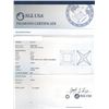 Image 5 : EGL USA Cert 1.11 ctw Diamond Ring - 18KT White Gold