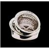 Image 3 : Bessa 3.65 ctw Diamond Ring - 18KT White Gold