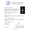Image 3 : 11.73 ctw Diamond Cross Pendant - 14KT White Gold