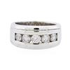 Image 1 : 14KT White Gold 1.26 ctw Diamond Ring