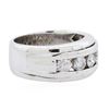 Image 2 : 14KT White Gold 1.26 ctw Diamond Ring