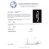 Image 4 : 0.61 ctw Diamond Bangle Bracelet - 14KT White Gold