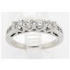 Image 1 : 0.68 ctw Diamond Ring - 14KT White Gold