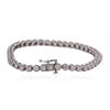 Image 2 : 14KT White Gold 2.23 ctw Diamond Tennis Bracelet