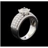 Image 4 : 2.58 ctw Diamond Ring - 18KT White Gold