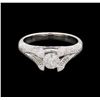 Image 2 : 1.26 ctw Diamond Ring - 18KT White Gold