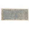 Image 2 : 1864 $10 Confederate States of America Bank Note