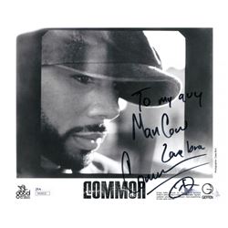 Common Signed 8x10 Photo with Inscription (JSA COA)