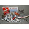 Image 1 : Selection of airplanes including 747's, bi-planes, boxed 1927 Ford Tri-motor, etc.