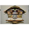 Image 1 : Musical wall mount cuckoo clock with dancing figures
