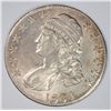 Image 1 : 1834 CAPPED BUST HALF DOLLAR, AU/BU NICE LUSTRE