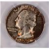 Image 2 : 1953-S WASHINGTON QUARTER, PCGS MS-67+  RARE! POPULATION OF (19) NONE HIGHER!!