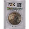 Image 4 : 1891 MORGAN SILVER DOLLAR, PCGS MS-63  RAINBOW COLORS!