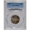 Image 1 : 1953 WASHINGTON QUARTER, PCGS MS-66 COOL TONING