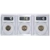 Image 2 : 1953-D, 54-D, 56-D JEFFERSON NICKELS PCGS MS-65