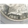 Image 5 : 1881-S MORGAN DOLLAR PCGS MS-64+