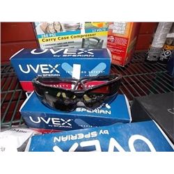 NEW UVEX BY HONEYWELL SAFETY GLASSES - TINTED