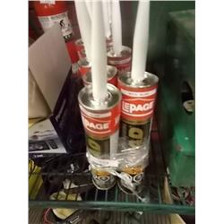 NEW QUAD SEALANT CAULKING - FOR WINDOWS OR DOORS - RETAIL ~$12.00 PER TUBE - 3 TUBES PER LOT