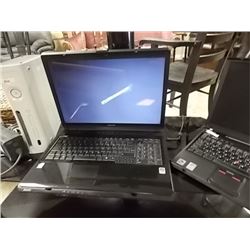 TOSHIBA LAPTOP - FROM ESTATE - WITH CORDS - WORKING