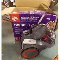 VACUMN - DIRT DEVIL - TURBO CLEAN - STR ( open box - may or may not work - sold as-is - no warranty 