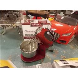 MIXER - SUNBEAM - MIXMASTER - 12 SPEED  350 WATT - 4.6QT - DIE CAST METAL STAND MIXER - STR ( open b