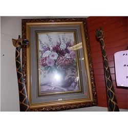 VINTAGE ORNATE FRAMED PICTURE