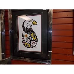 FRAMED LIMITED EDITION - EAGLES - RON LAROCHILLE - GALLERY ESTIMATE $475