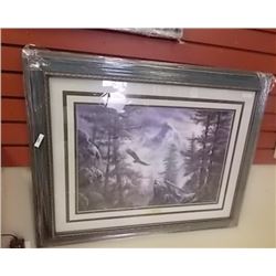 FRAMED LIMITED EDITION - HIGH & MIGHTY - KEN SKODA - GALLERY ESTIMATE $575