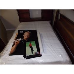 ASSORTED GOLF POSTERS - 7 TTL