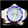 Rolex YG/SS Submariner 40mm Diamond Wristwatch