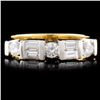 14K TT Gold 0.71ctw Diamond Ring