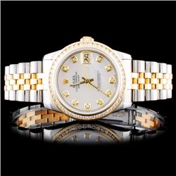 Rolex 31mm DateJust 1.00ct Diamond Watch