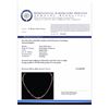 Image 3 : `14k Gold 31ct Sapphire 1.4ct Diamond Necklace
